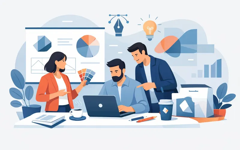 Beispiel für Corporate Design für ein Startup