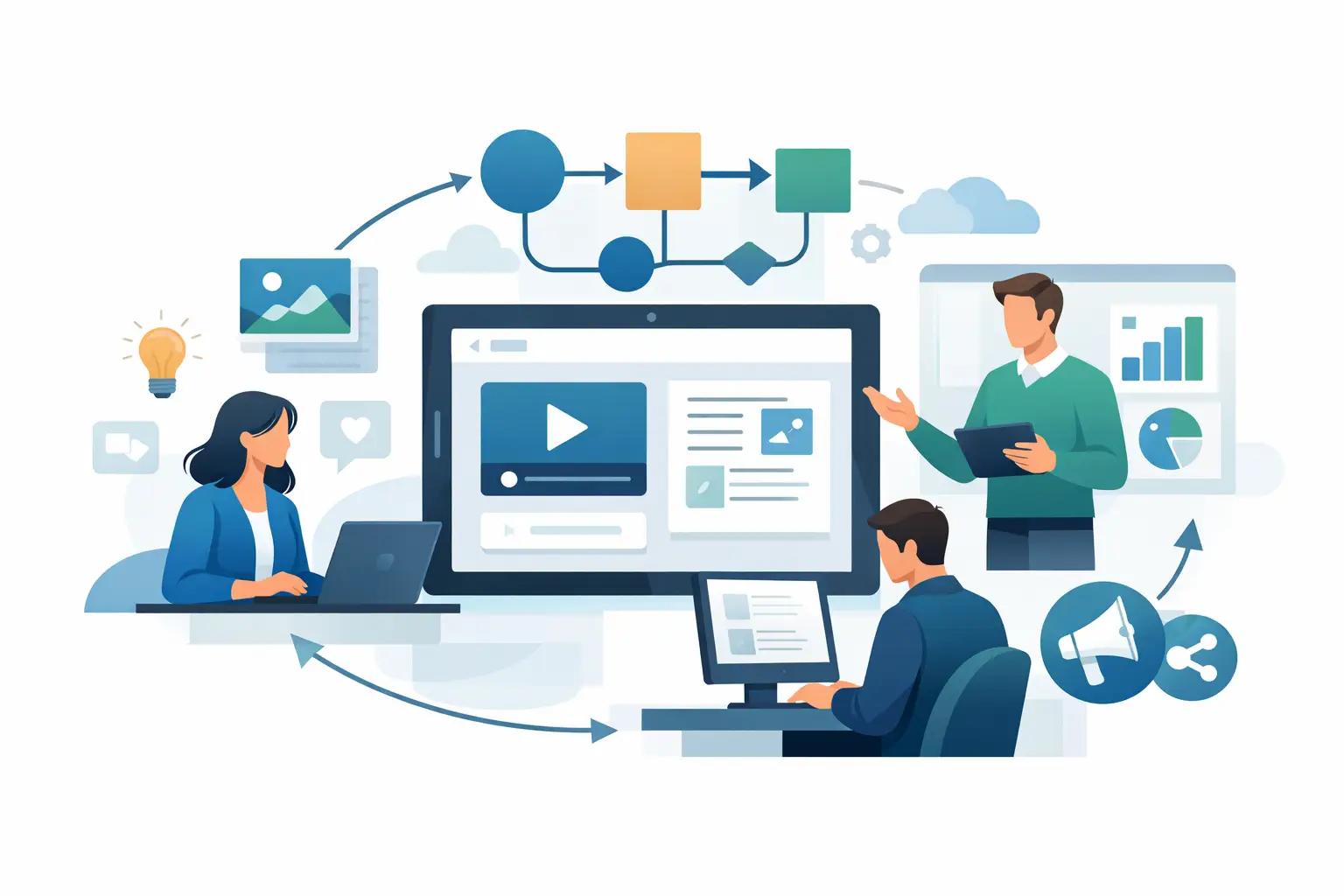 Beispiel Content-Workflow für Unternehmen