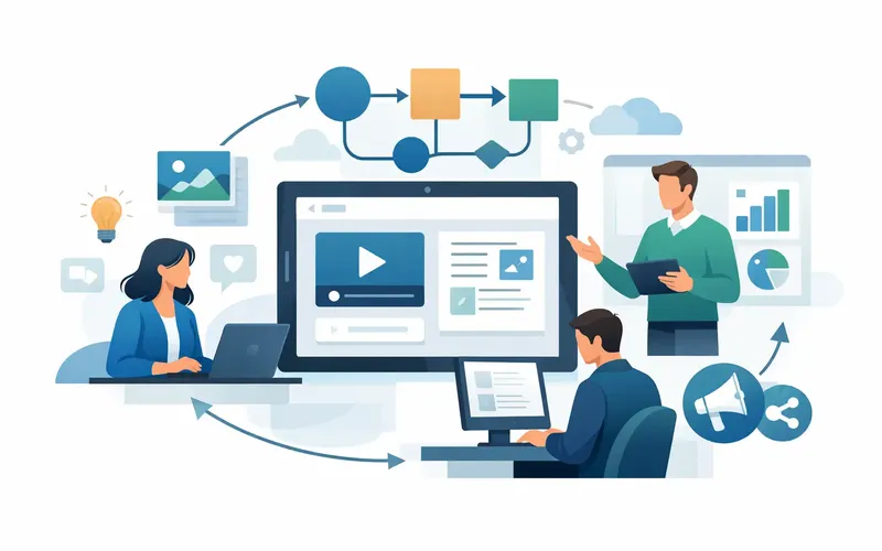 Beispiel Content-Workflow für Unternehmen