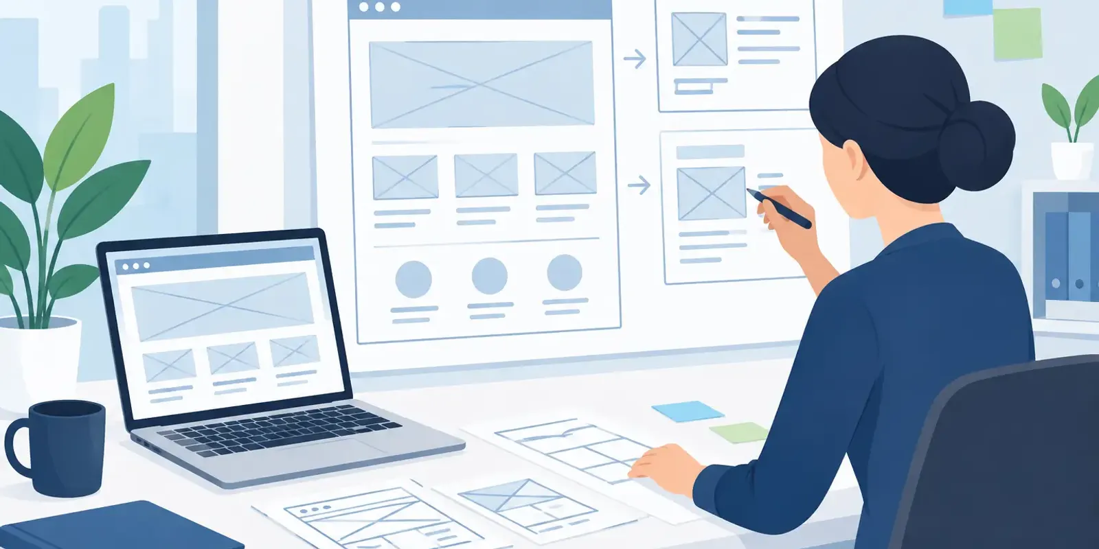Wireframes für Unternehmenswebsites richtig nutzen