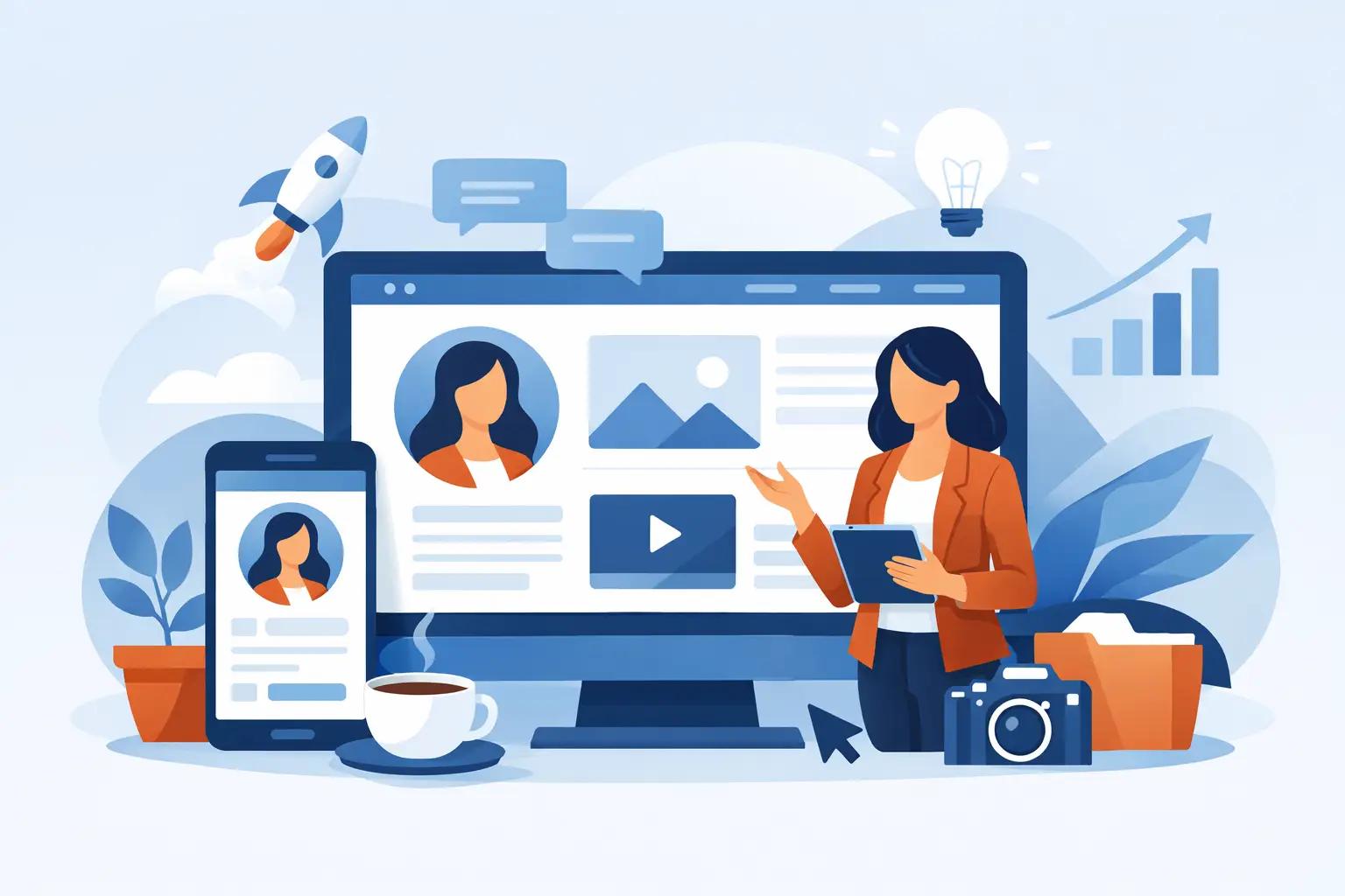 Website für deine Personal Brand, die wirkt