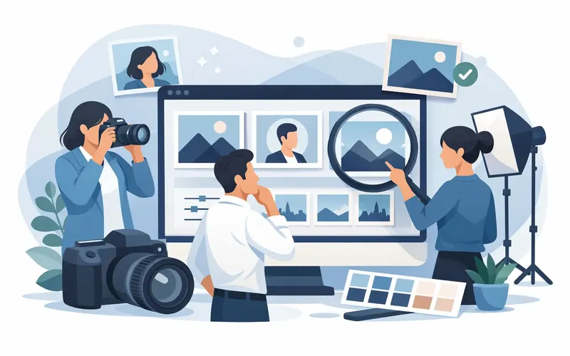 Welche Website Bilder wirken professionell?