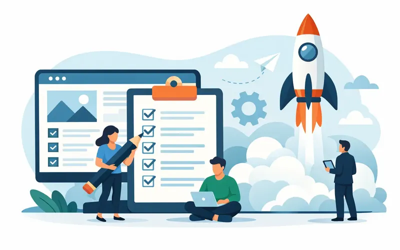 Checkliste für den Website-Launch in 12 Punkten