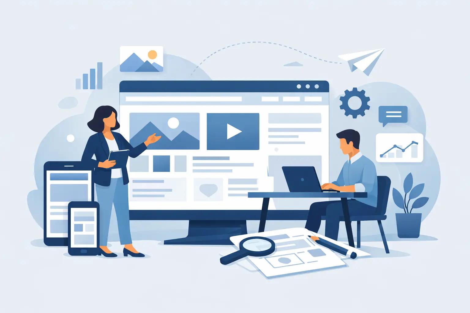Guide für deine professionelle Unternehmenswebsite
