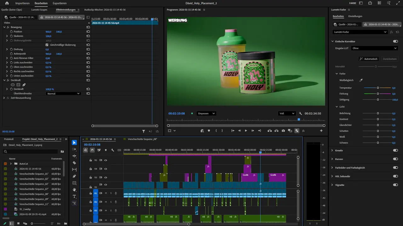 Videoschnitt - Bild 1