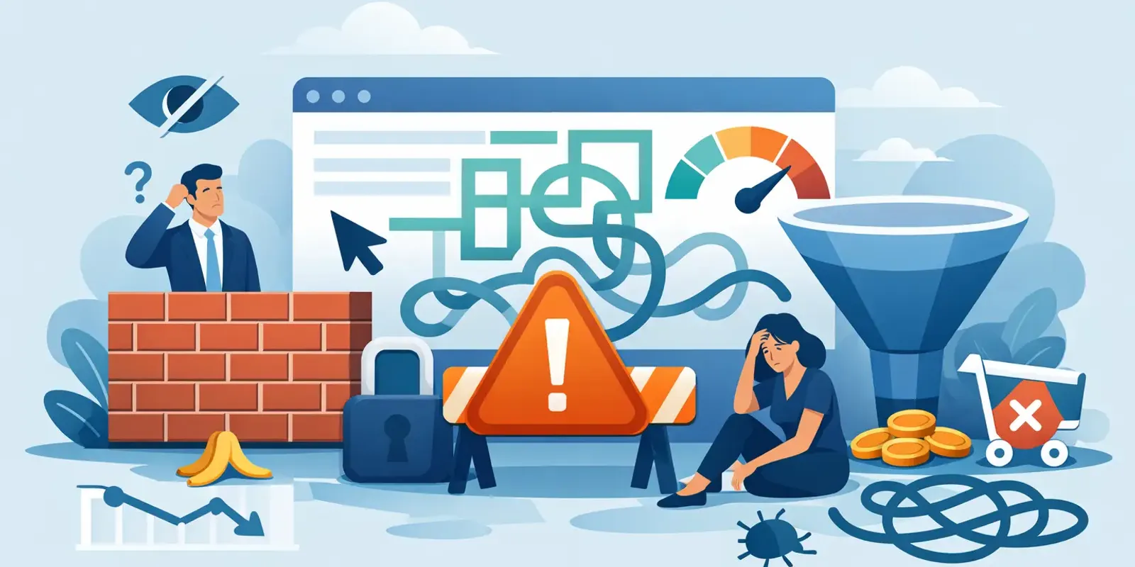 7 Website Conversion Hindernisse erkennen