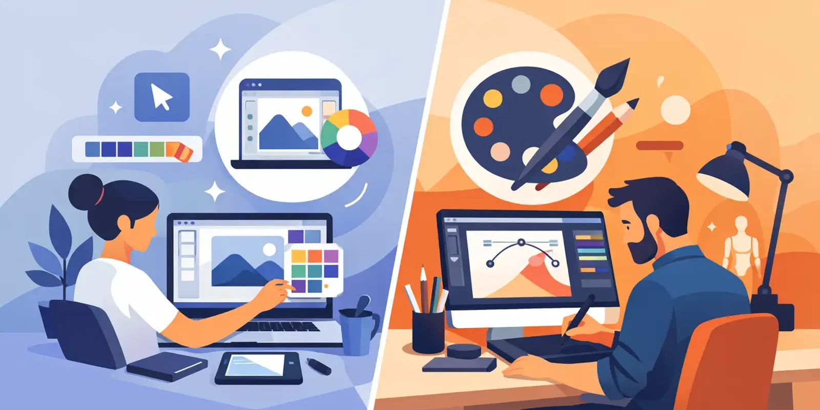 Canva oder Grafikdesigner - was bringt mehr?