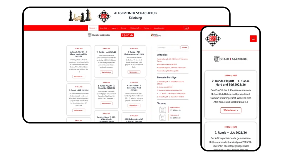 ASK Salzburg Website