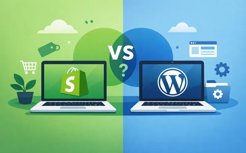 Shopify oder WordPress Website: Was passt besser?