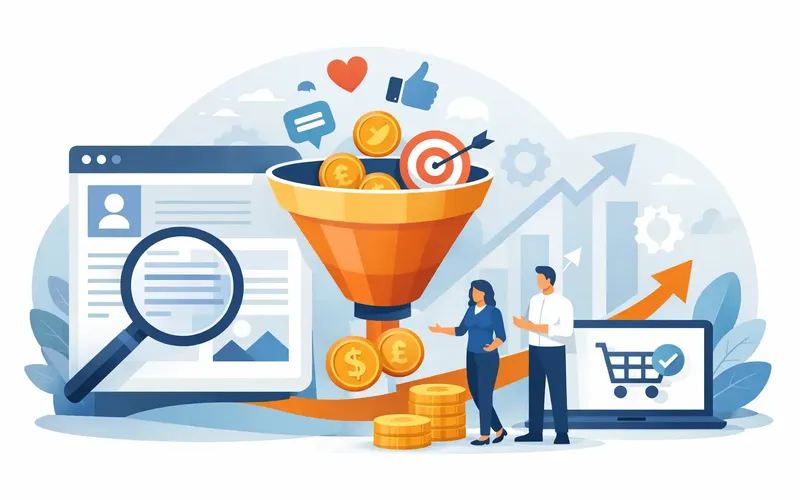 Illustration für den Artikel "Welche Website-Texte konvertieren wirklich?"