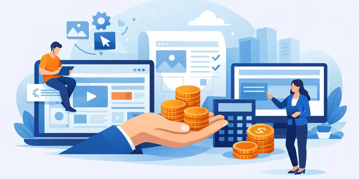 Website erstellen lassen - Kosten realistisch Titelbild