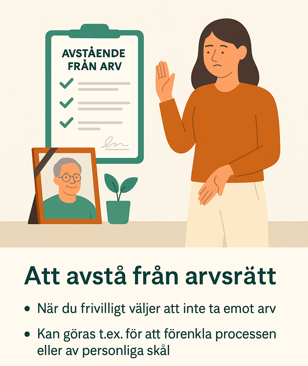 illustration av arvsrätt illustration av arvsrätt