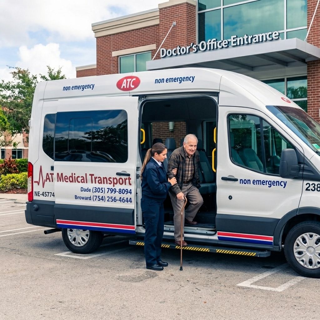 12 Signs Your Elderly Parent Needs Non-Emergency Medical Transport, Not Their Own Car
