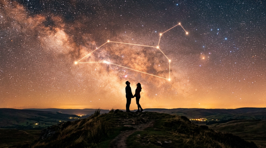 Leo man in love — devoted and celebratory under the lion constellation