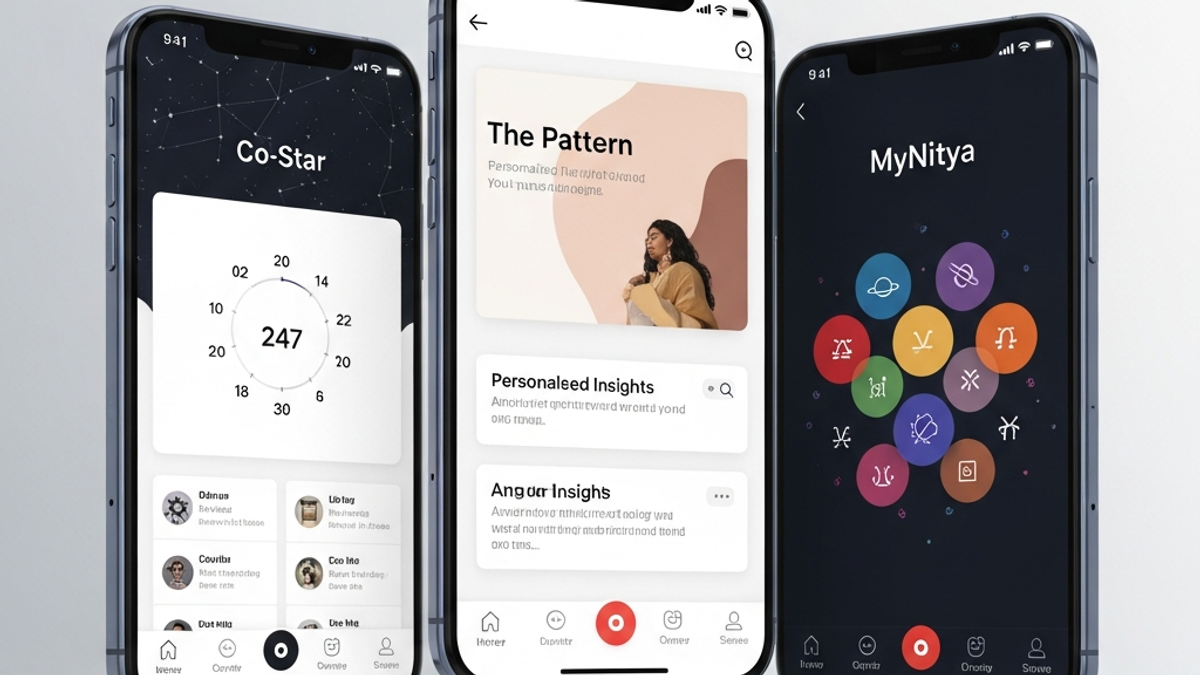 Co-Star vs The Pattern vs MyNitya: Which AI Astrology App Is Best?