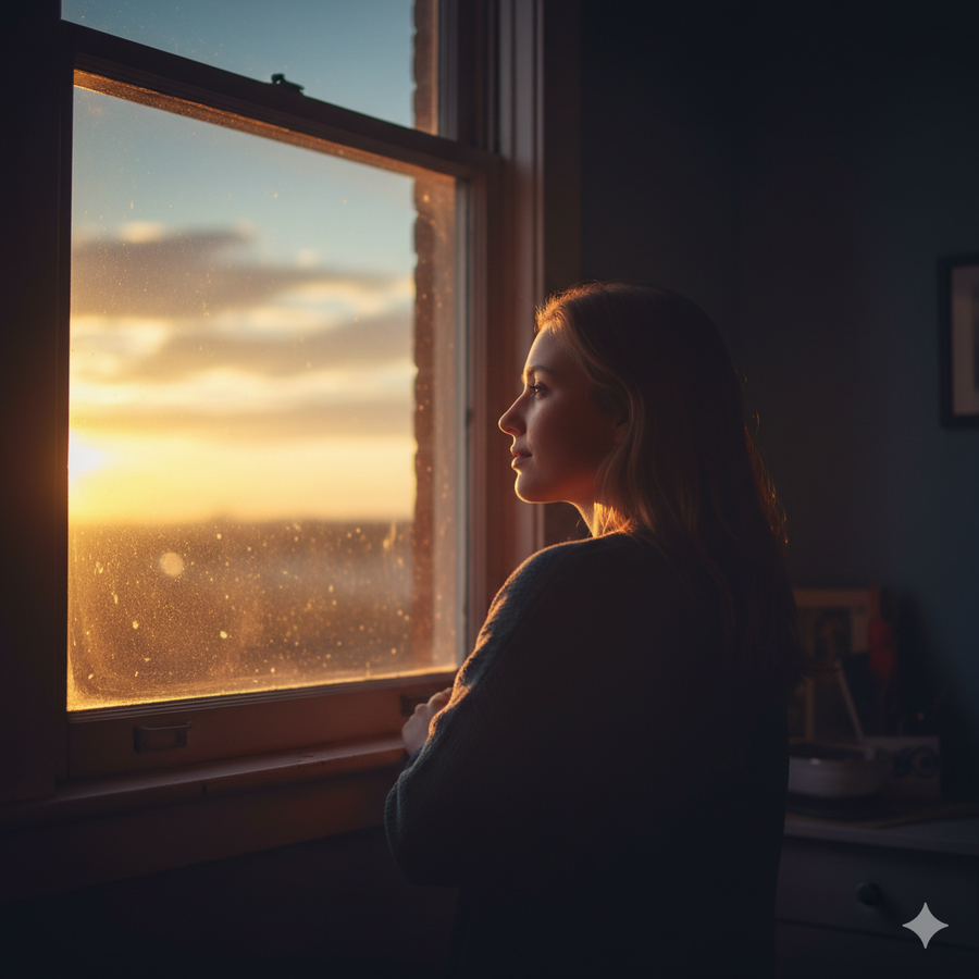 Человек ждёт встречи, горизонт, готовность к партнёру