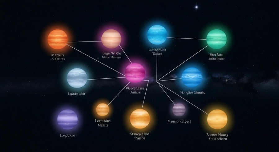 Значение планет в натальной карте - 10 планет и их символы в астрологии