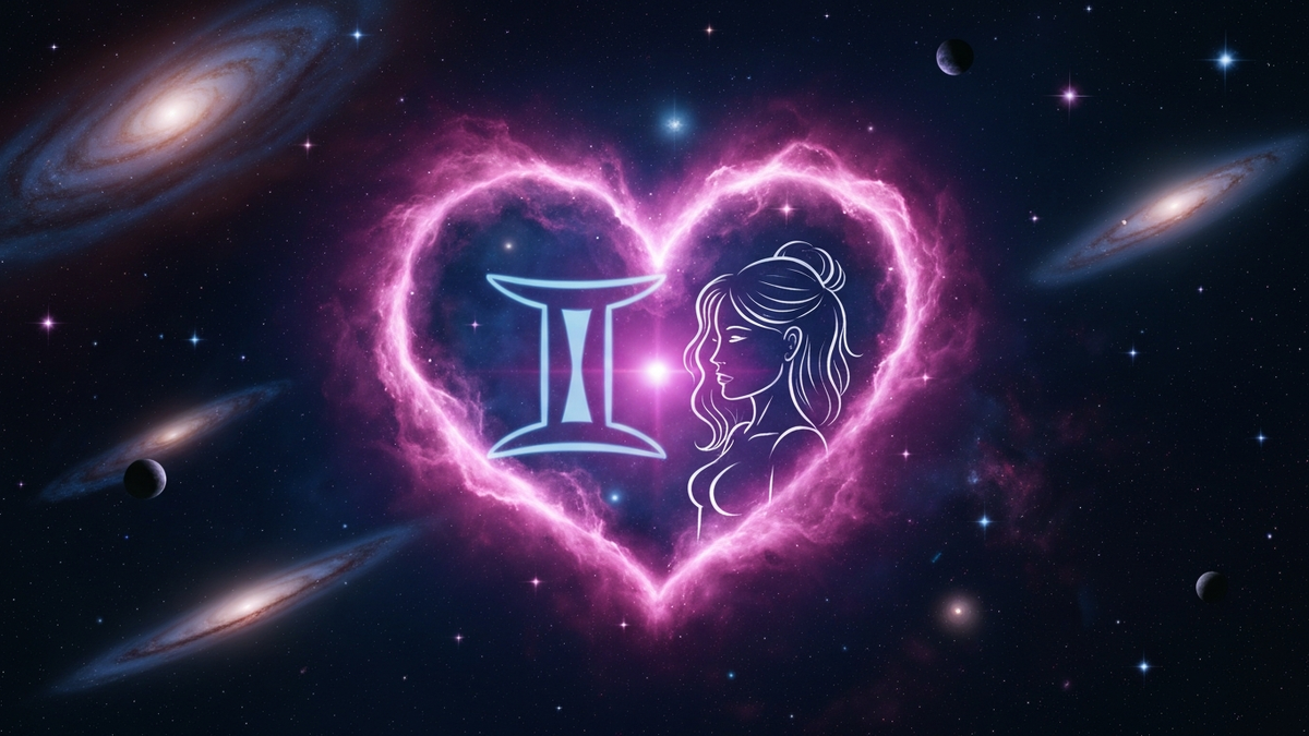 Совместимость по дате рождения через символы Близнецов и Льва вокруг космического сердца