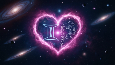 Совместимость по дате рождения через символы Близнецов и Льва вокруг космического сердца