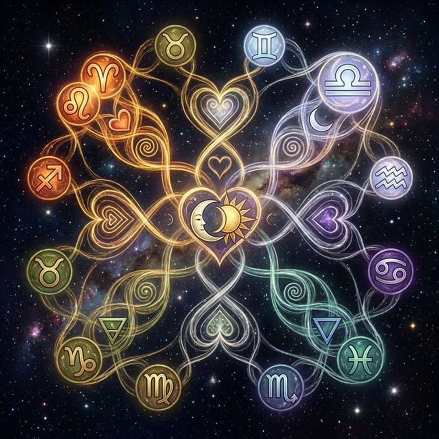 Совместимость знаков зодиака - связи и гармония между знаками