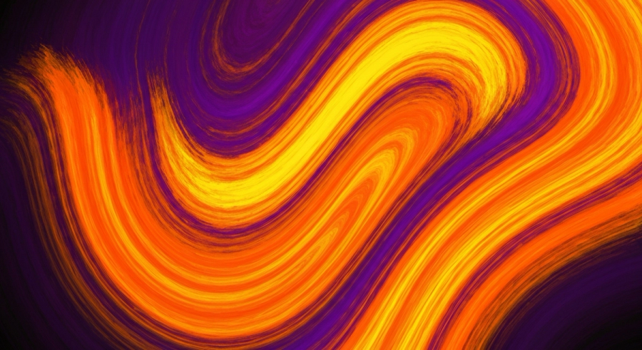 Three concentric rings showing the decan system in astrology with planetary rulers for each subdivision