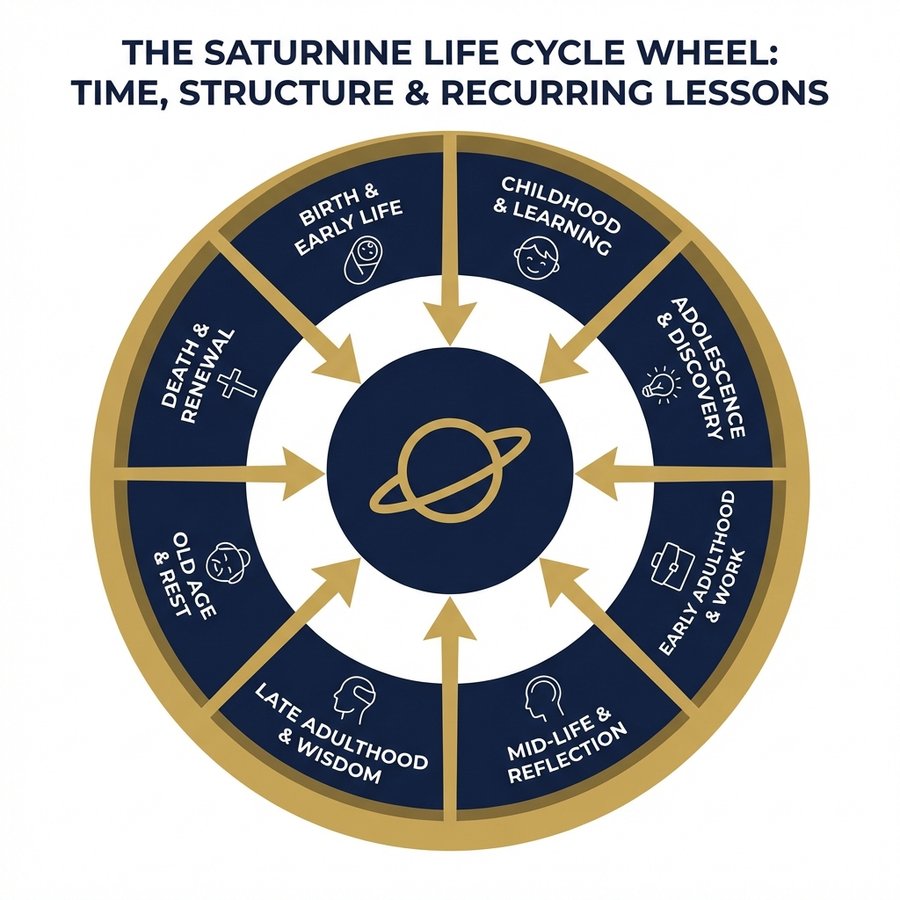 Натальная карта с указанием аспектов, освещенная мягким светом