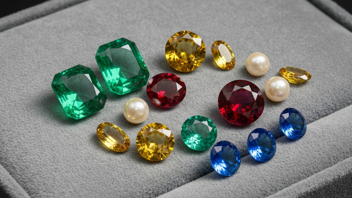 Камни по дате рождения - коллекция драгоценных камней для ведической астрологии