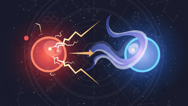 Визуализация аспектов между планетами - разговор двух космических энергий