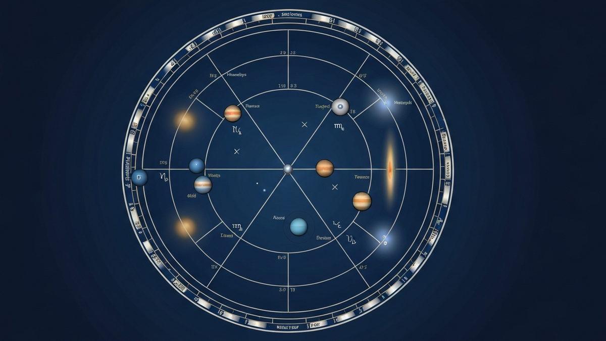 Натальная карта без времени рождения - астрологическая карта с размытыми домами