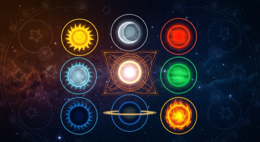 9 планет наваграха ведической астрологии джйотиш