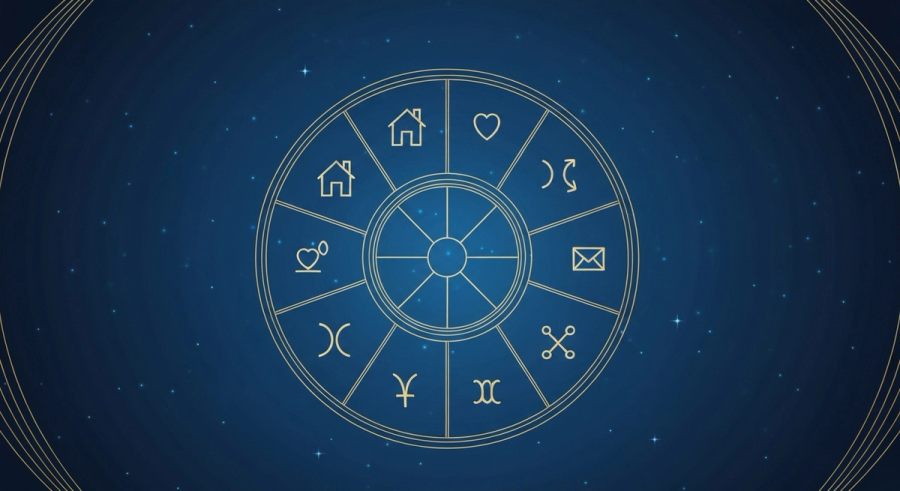Схема 12 домов натальной карты - значение каждого дома в астрологии