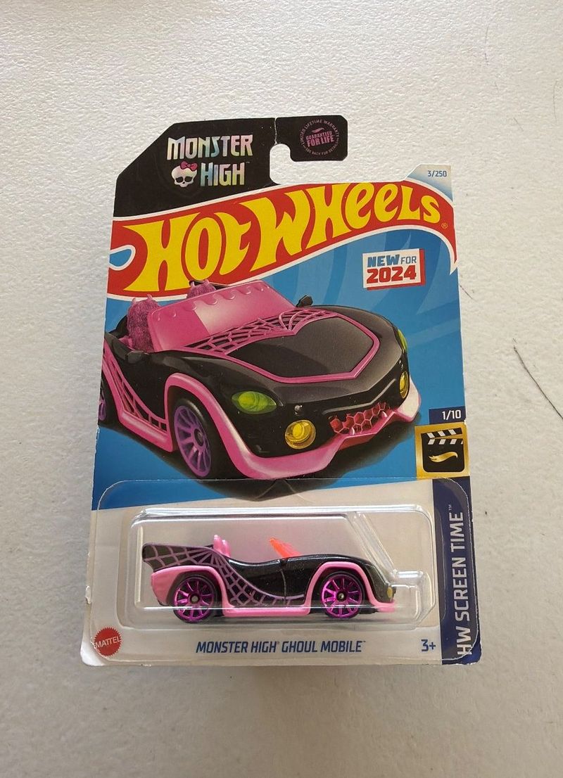 Hot Wheels Monster High Ghoul Mobile 2024