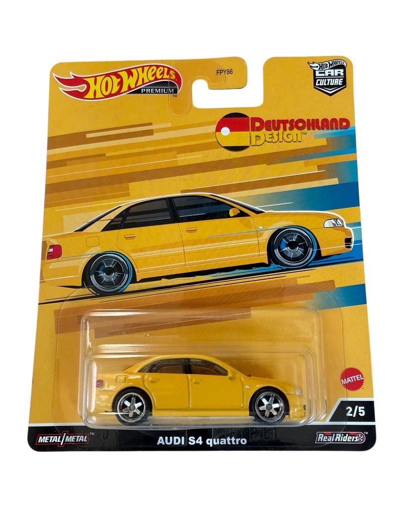 Hot Wheels Premium Deutschland Design Audi S4 Quattro