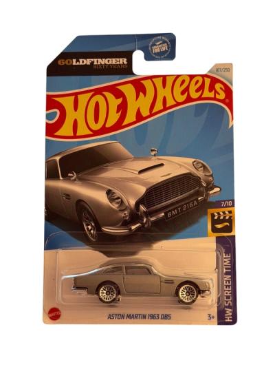 Hot Wheels Aston Martin 1963 DB5 Goldfinger Sixty Years Screen Time