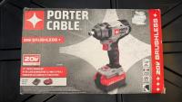 Porter Cable 20V Max Brushless 1/2 Impact Wrench Kit PCCF730M1