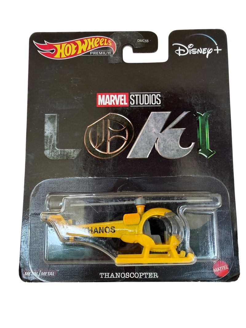 Hot Wheels Premium Marvel Studios Loki Thanoscopter