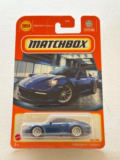 Matchbox Porsche 911 Targa 4 2024 Diecast Azul 60/100