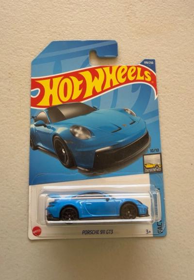 Hot Wheels Porsche 911 GT3 Azul