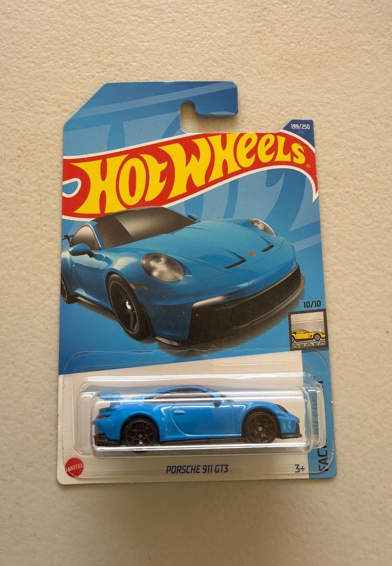 Hot Wheels Porsche 911 GT3 Azul