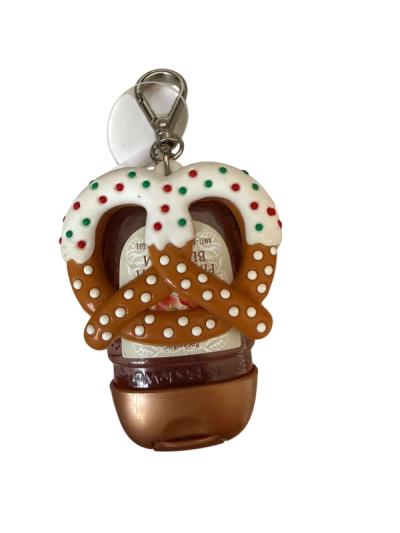 Soporte Portagel PocketBac Bath and Body Works Pretzel Navideño