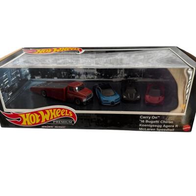 Hot Wheels Premium Carry On con Bugatti, Koenigsegg y McLaren