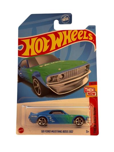 Hot Wheels 69 Ford Mustang Boss 302 Then and Now