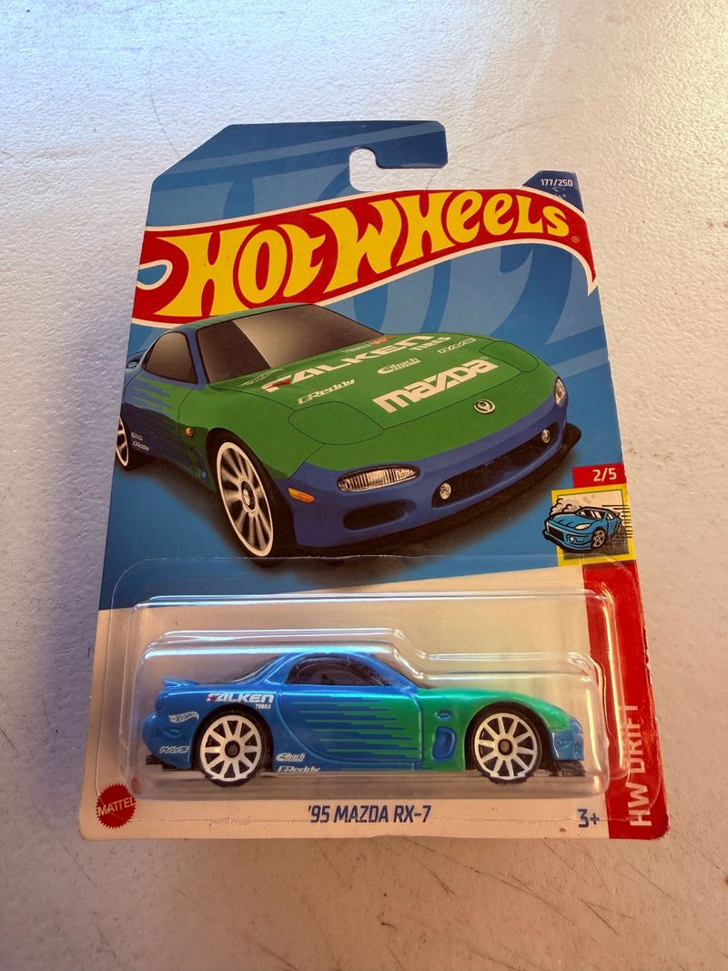 Hot Wheels '95 Mazda RX-7 HW Drift 177/250 2/5