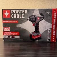 Porter Cable 20V Max Brushless 1/2 Impact Wrench Kit PCCF730M1