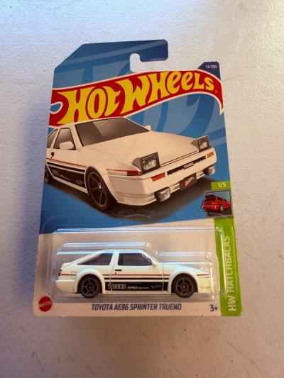 Hot Wheels Toyota AE86 Sprinter Trueno HW Hatchbacks 17/250