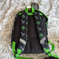 Mochila Minecraft Creeper y Pico