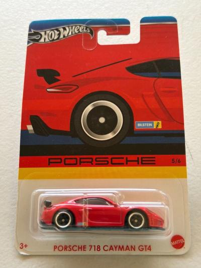 Hot Wheels Porsche 718 Cayman GT4 Edicion Porsche 5/6