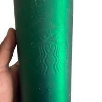 Termo de Acero Inoxidable Starbucks Verde con Popote