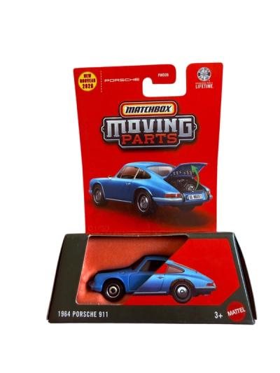 Matchbox Moving Parts 1964 Porsche 911 Azul