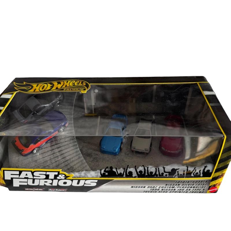 Hot Wheels Premium Fast & Furious Set de 5 Autos de Coleccion